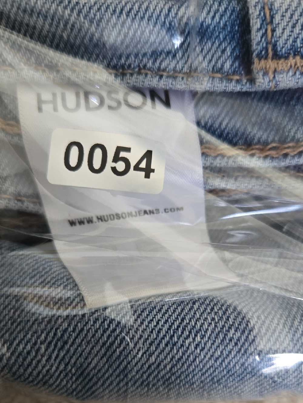 Hudson Reconstructed Denim Maxi Skirt with Front High Slit Womens 26 Waist - Picture 12 of 13